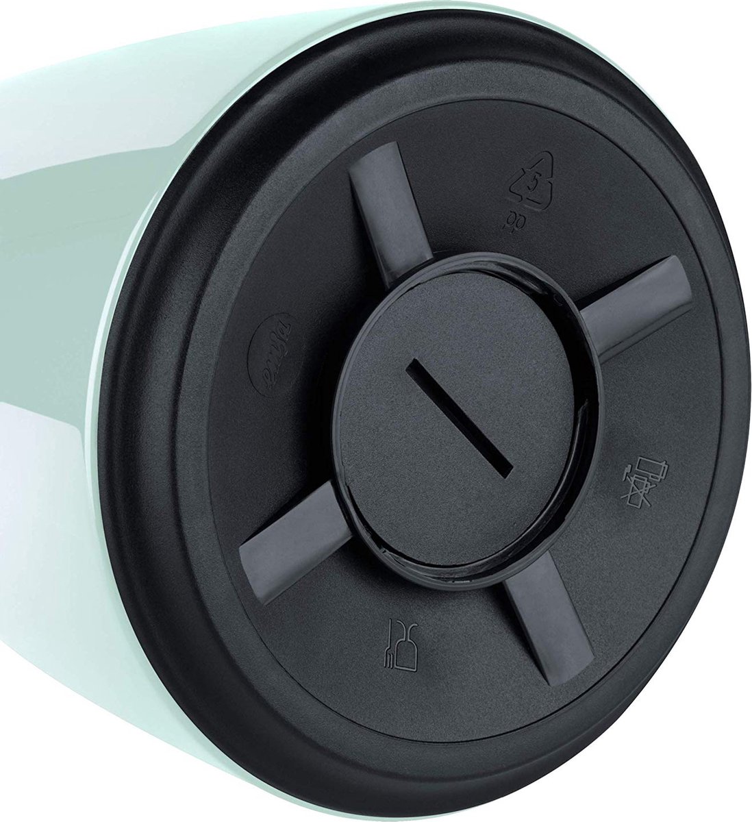 Emsa Campo Vacuum jug, ABS Plastic Thermos Flask 1 L Pastel Mint