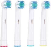 4 stuk Opzetborstel opzetborstels passend op Oral-B universeel - Opzetborstels - universele opzet borstels