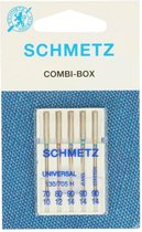 Schmetz combi box 5 naalden - naaimachinenaalden - original