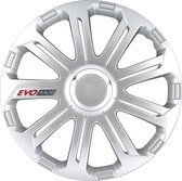 Autostyle Wieldoppen 15 inch Evo Race Zilver - ABS
