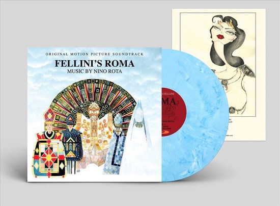 Nino Rota - Fellini's Roma - Original Motion Picture Soundtrack (LP) (Limited Edition) (Coloured Vinyl)