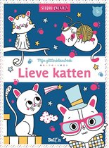 Mijn glitterkleurboek 1 - Lieve katten