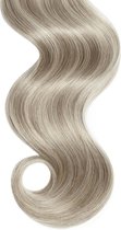 Clip in extensions 100%europees Echt haar 60cm ash blond dubbel drawn