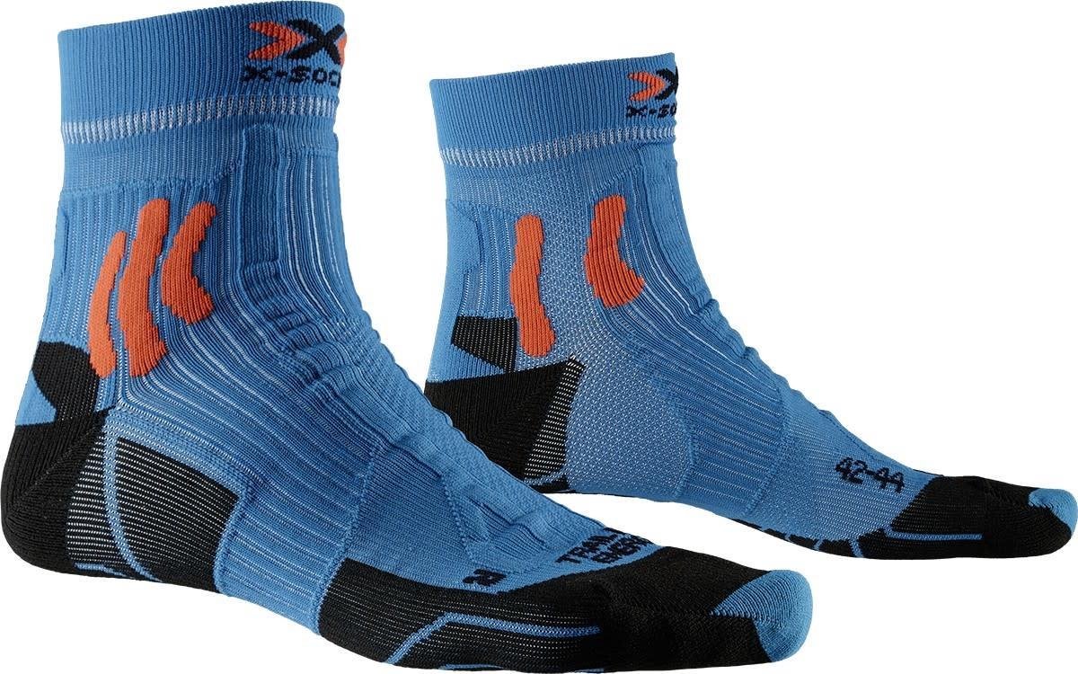 X-Socks Trail Run Energy Socks Blauw/Oranje