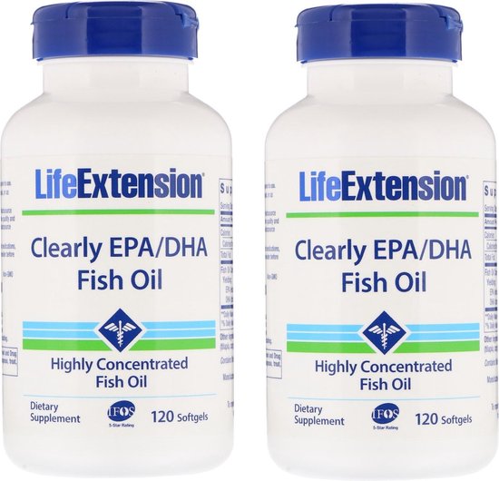 Clearly EPA/DHA Fish Oil, 2pack