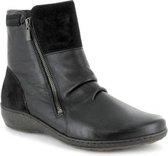 Mobils by Mephisto MAUD zwart leer en suede BREED LEEST 42