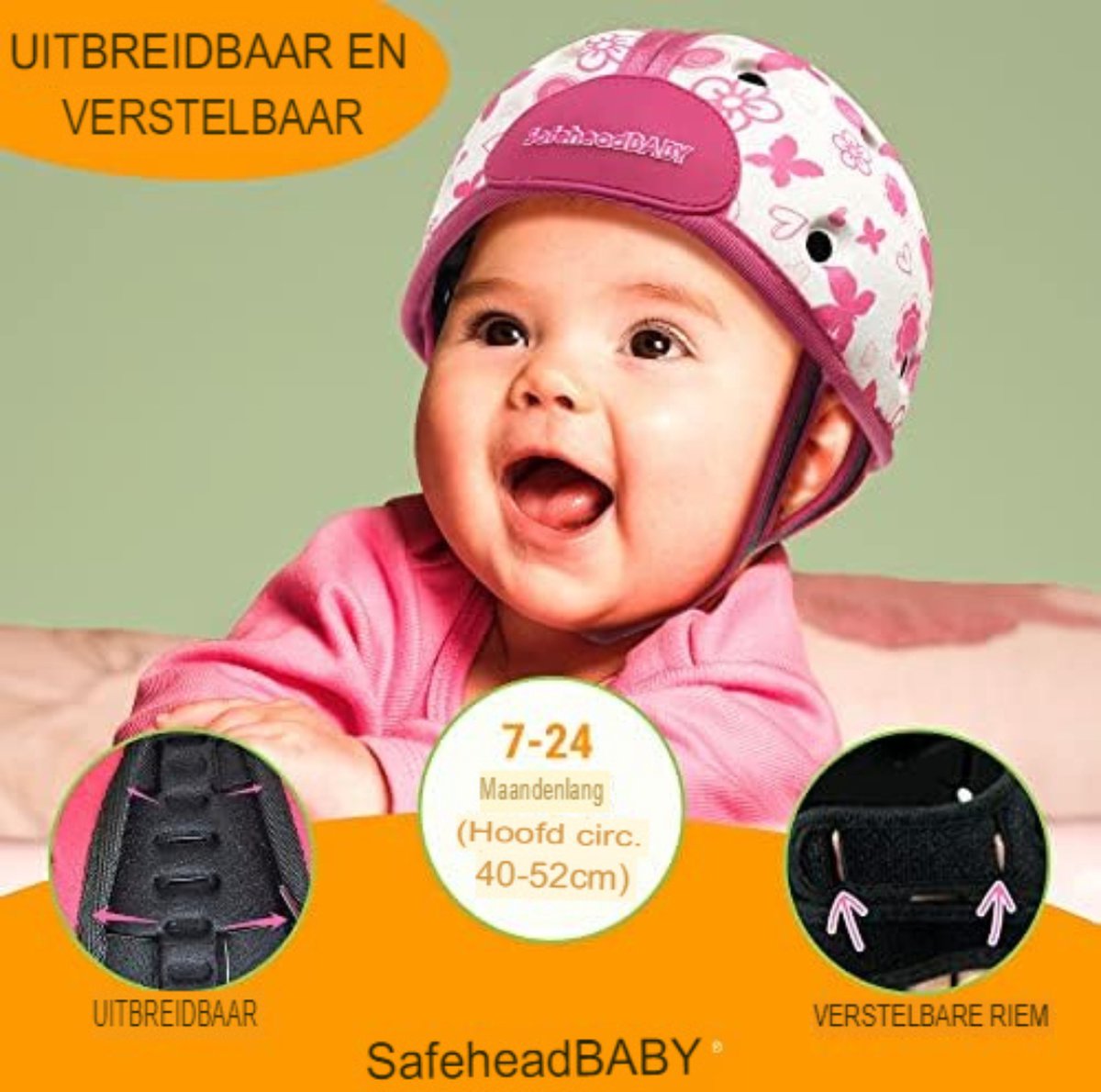 Fietshelm voor kinderen, baby, mountainbike en mountainbike, uniseks, verstelbare sporthelm voor BMX, skaten, scooter, schaatsen, ontworpen voor de veiligheid van de gebruiker