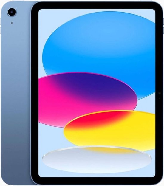 Refurbished iPad (2022) 64GB Wifi + 5G Blauw (Zo goed als nieuw)