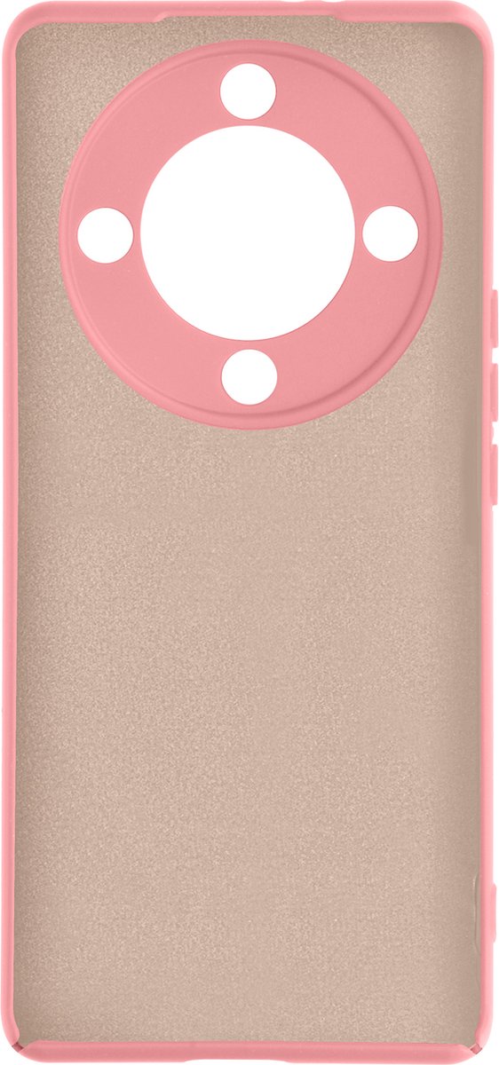 Avizar Soft-Touch Geschikt voor Honor Magic 5 Lite 5G Fast Cover Serie Antislip, Roze