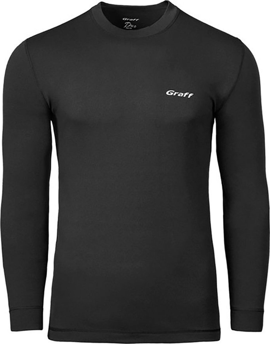Graff Termo Active Duo Skin 200 T-shirt Met Lange Mouwen Zwart M Man