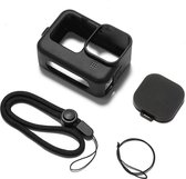 Somstyle Bescherming Accessoires Set Geschikt Voor GoPro Hero 12, 11, 10 & 9 - Siliconen Case - Polskoord - Lens Kapjes - Housing - 12-Delig