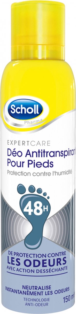 Goedkoopste Scholl Expertcare Antitranspirant Voet Deo 48H 150 ml