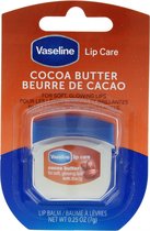 Vaseline Lip Therapy Baume à Lèvres au Beurre de Cacao 7 g - mini pot - pochette - baume à lèvres