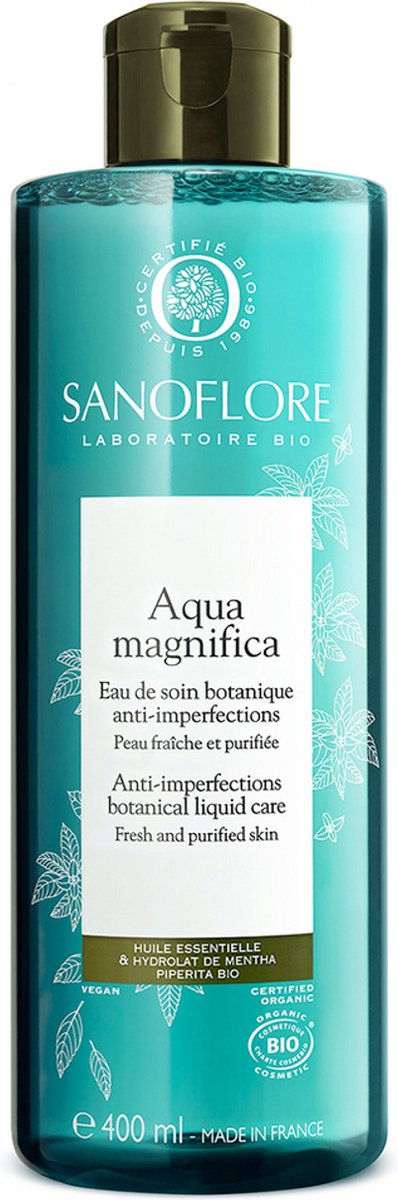 sanoflore aqua magnifica botanical liquid care 400ml