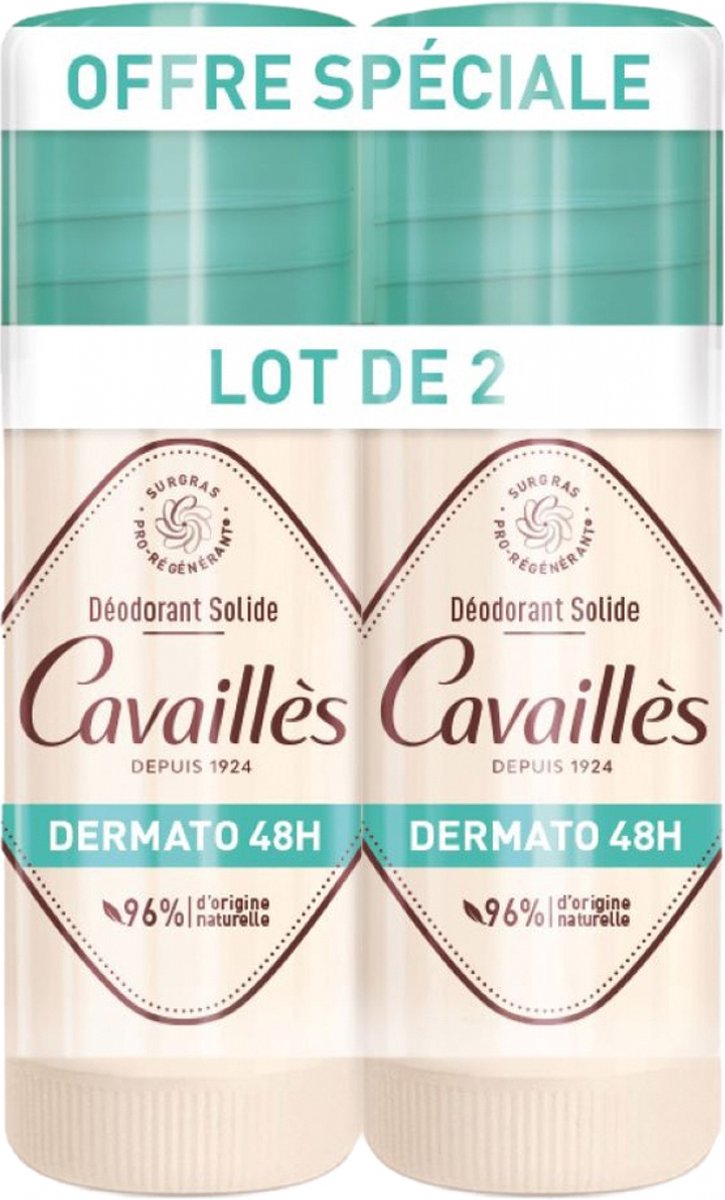 Goedkoopste Roge Cavailles Dermato 48H Deo Stick Duo