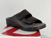 Berkemann Finja donkerbruine leren sandalen / slippers 01021-693 / UK 7,0 / EU 40,5