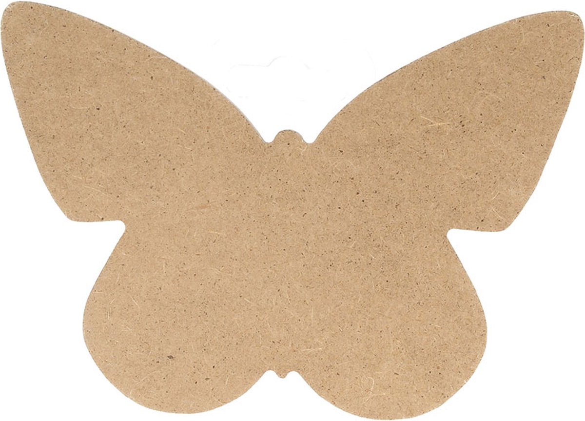 Silhouet vlinder 15x11 cm MDF - Silhwood
