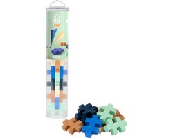 foto van Plus-Plus BIG Tube breeze 15 delige bouwset - 3490 - Bouwspeelgoed - Constructiespeelgoed - Set met bouwstenen - Vanaf 1 jaar