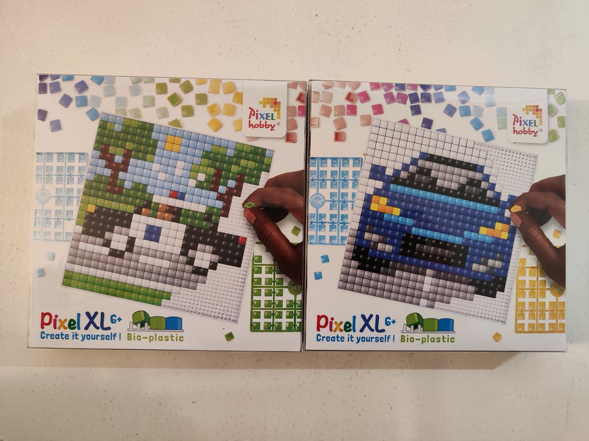 PIXELHOBBY PIXEL XL SET 2 COASTERS AUTO/POLITIE