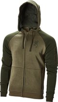 BROWNING Trui - Heren - Snapshot - Met warme pocket - Sweater, hoodie met capuchon - Groen - M