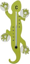Thermometer Binnen En Buiten - Weerstation Binnen En Buiten - Thermometer Binnen Digitaal - LichtGroen