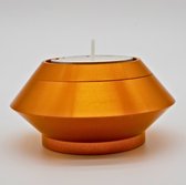 Mini urn - Waxinelichthouder - Koper kleurig - Met waxinelichtje - Kaars