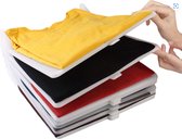 T-shirt Organizer (10x) voor het stapelen en scheiden van t shirts, broeken, kleding, kledingkast, kledinglade, opbergen van shirts, pax kast