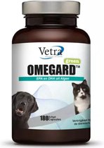 Vetra OmeGard Green Omega Hond Kat 180 capsules