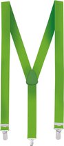 Finnacle - "Verrijk uw stijl - Neon Groene Bretels voor Mannen - Geschikt voor Business, Bruiloften, Feesten en Kantoor - Unieke Strap Accessoires"