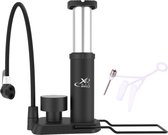 XQ Max Pro- Mini Voetpomp met Drukmeter
