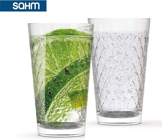 Appelwijnglazen 0,3 l - 12 geribbelde appelwijnglazen - leuk appelwijncadeau - ook ideaal als kleine waterglazen van Bormioli Rocco — afbeelding 3