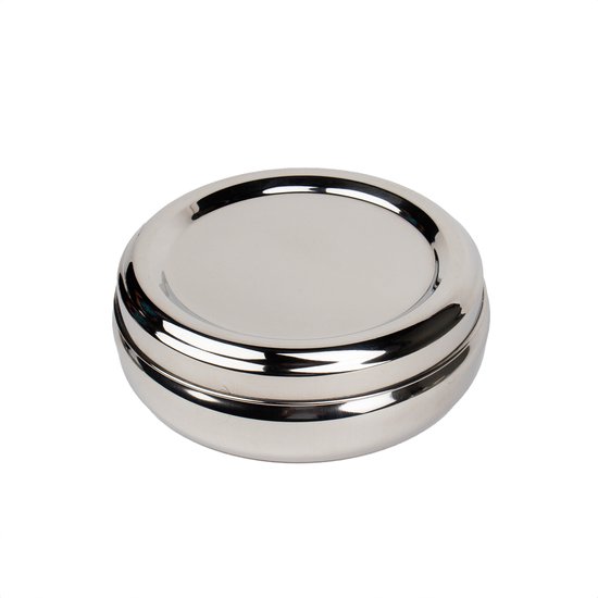 Clazkit Plastic Vierkant 7 Sectie Multifunctionele Masala Dabba, Spice Box Set - Kleur Kan Variëren