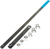 BC-1996L OPTIMAL Remklauw Vooras links, Gegoten staal voor Porsche 924