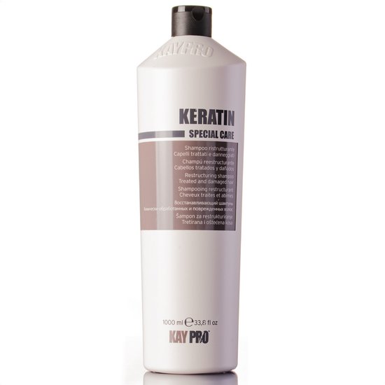 Foto: Kaypro keratine shampoo 1000ml shampoo voor droog en beschadigd haar keratine shampoo