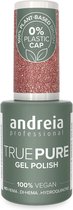 Andreia Professional - Gellak - True Pure - Roze met Gouden Glitter T31 - HEMA vrij - Vegan - 10,5ml