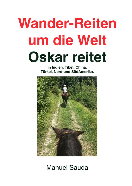 Wander-Reiten um die Welt, Oskar reitet - cover
