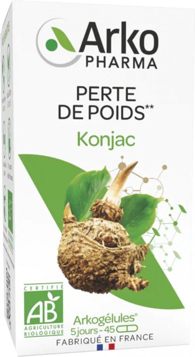 Goedkoopste Arkocaps Konjac Bio Caps 45 Nf