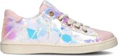 Jochie & Freaks Coco Lage sneakers - Leren Sneaker - Meisjes - Roze - Maat 24