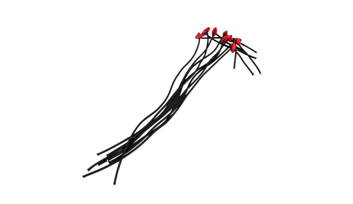 Elastiek Met Snel sluiting - Quik Closure - 8 Stuks - 5MM x 60 CM