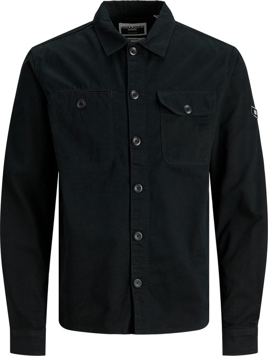 Jack & Jones J COBEN CLASSIC Overhemd shirt Zwart maat 6XL Plussize