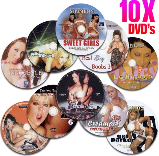 10 Verschillende Erotische films (18+) {Sex Erotiek Porno DVD | Milfs, Hardcore, Hetero, Blond, Brunette, Latina, Ebony | Seks film}