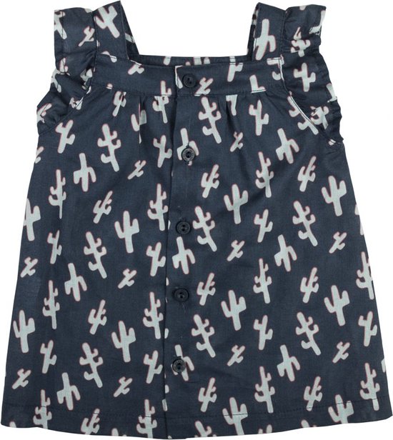 Ensemble - Overgooier + Tshirt - blauw /groen , ecru - 1 jaar 80