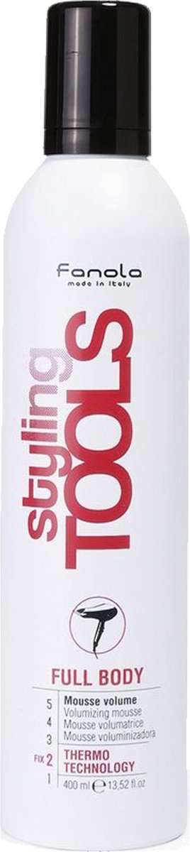 Bol.com Fanola - Styling Tools Full Body Mousse Hair Foam Adding Volume 400Ml aanbieding