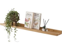 Zwevende Wandplanken Set - Moderne Wandmontage Planken - Opbergplanken voor Slaapkamer - Stijlvol en Duurzaam Design - Complete Plankenset met Bevestigingsmaterialen - Maatnaam: 60 cm x 10 cm