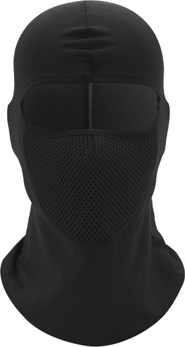 Somstyle Luxe Helmmuts Balaclava - Motor / Scooter Bivakmuts - Winter Muts Face Mask Ski - Zwart