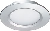 Ledisons Modena - Set met zilveren LED-inbouwspot en afstandsbediening - dimbaar - 3 jaar garantie - 2700K (extra warm-wit) - 200 Lumen 3W - IP44