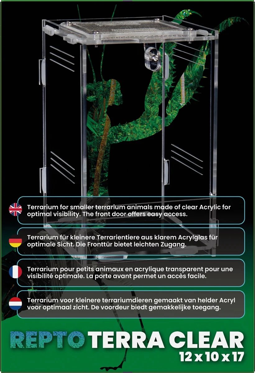 Repto Terra Clear - Insecten Terrarium op Prijzenvolger.com