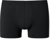 SCHIESSER Cotton Casuals boxer (1-pack) - heren shorts zwart met patroon - Maat: 4XL