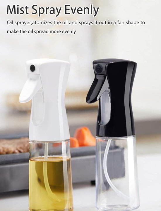 Nerthus FIH 1272 pulvérisateur huile 125 ml spray cuisine diffusion fine air fryer salades