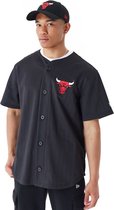 New Era NBA Team Logo Chicago Bulls T-Shirt Manche Zwart M Homme